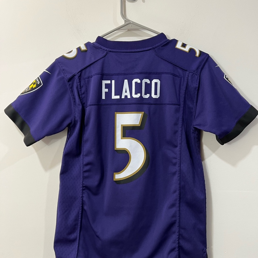 NIKE NFL Ravens FLACCO Youth Football Jersey